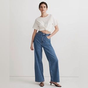 Madewell Superwide-Leg Jeans in Lessard Wash